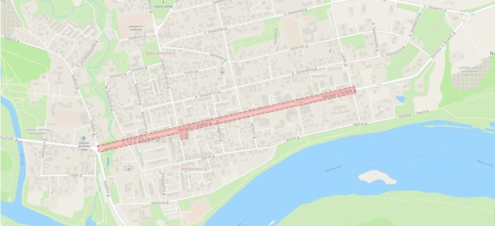 Jurbarko miesto žaliosios infrastruktūros plėtojimas